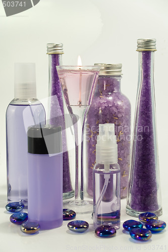 Image of Lavender bath products