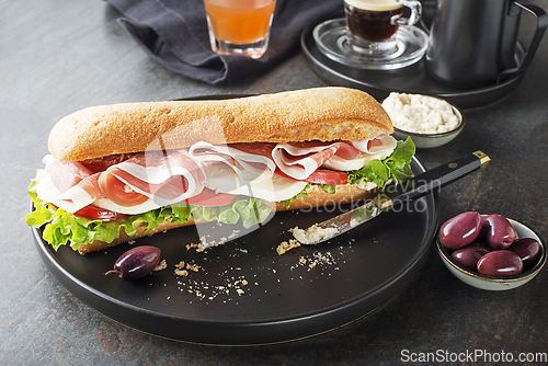 Image of Sandwich breakfast