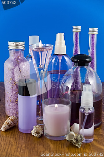 Image of Lavender bath products