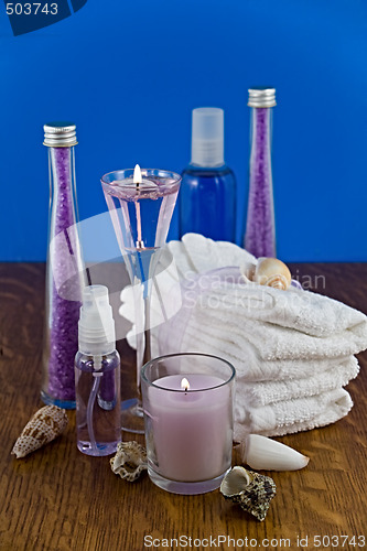 Image of Lavender bath products