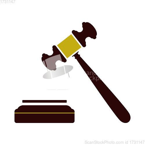 Image of Judge Hammer Icon