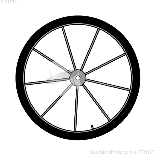 Image of Bike Wheel Icon