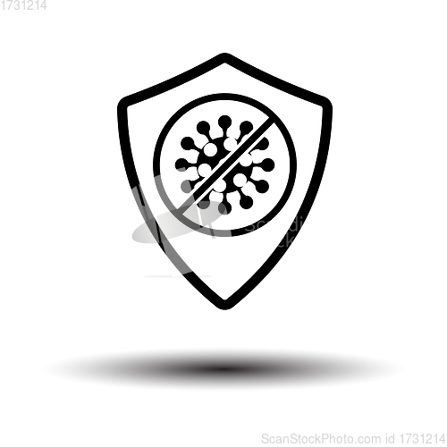 Image of Shield From Coronavirus Icon