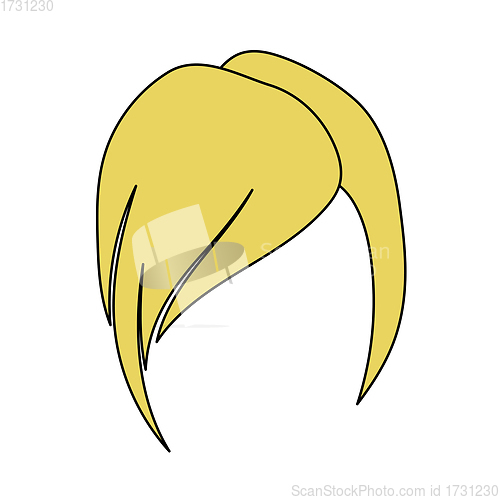 Image of Lady\'s Hairstyle Icon