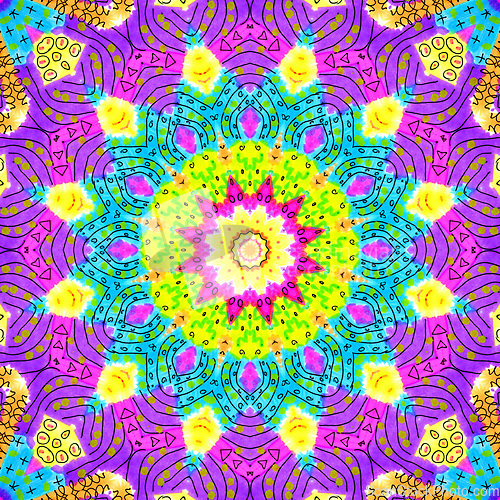 Image of Bright abstract colorful pattern