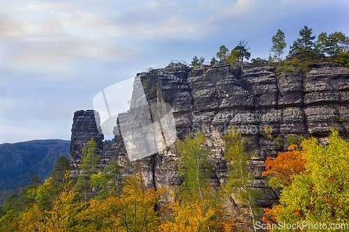 Image of Rock formation in Hrensko, Czech Republic