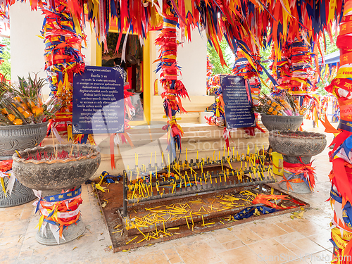 Image of Shrine at Wat Khao Tabaek in Chonburi, Thailand