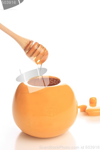 Image of Honey and a jar