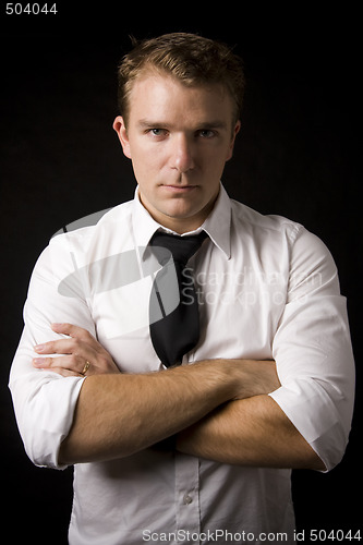 Image of young man portrait