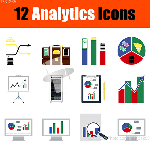 Image of Analytics Icon Set