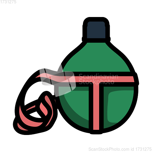 Image of Icon Of Touristic Flask