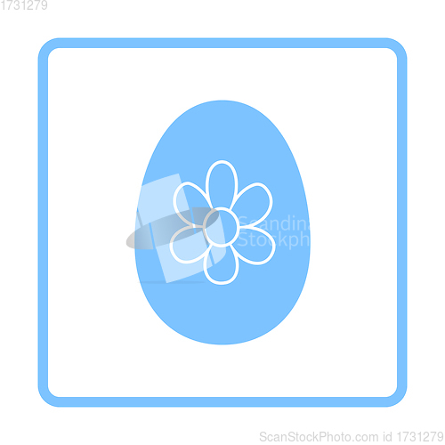 Image of Easter Egg With Ornate Icon