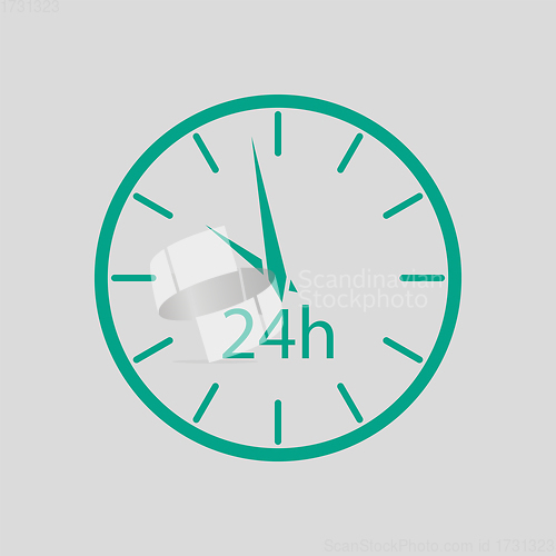 Image of 24 Hours Clock Icon