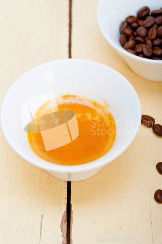 Image of espresso cofee and beans