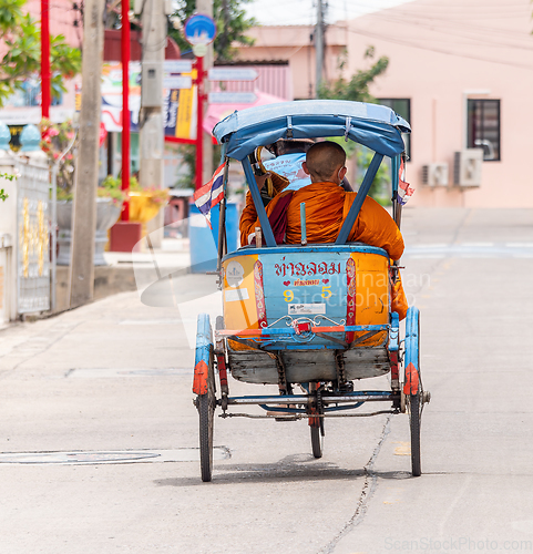 Image of Rickshaw in Tha Chalom, Thailand