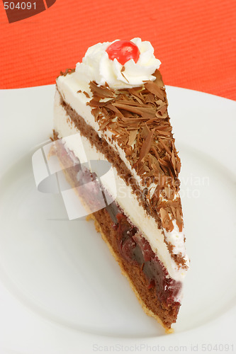 Image of Black Forest gateau cake