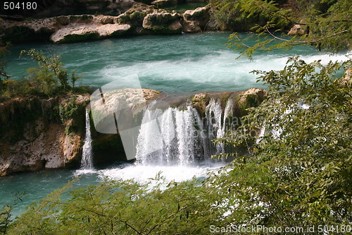 Image of Beautiful waterfall