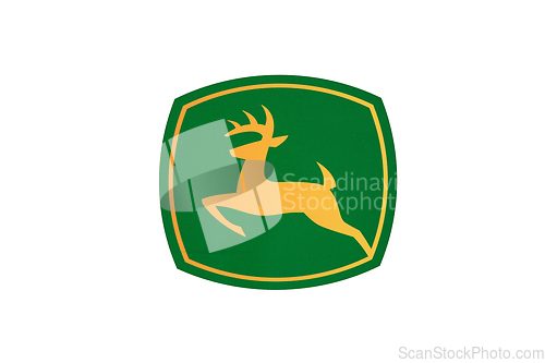 Image of John Deere Logo on White Background