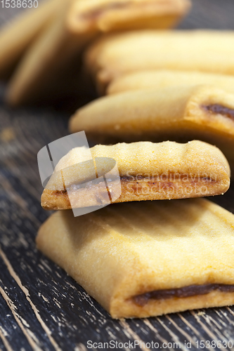 Image of flour cookies with jam