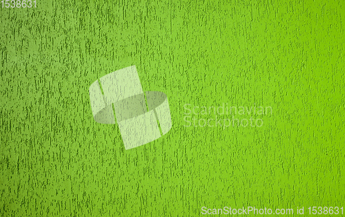 Image of green wall plastered