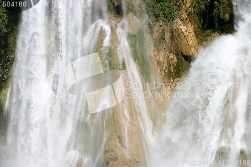 Image of Tropical waterfall