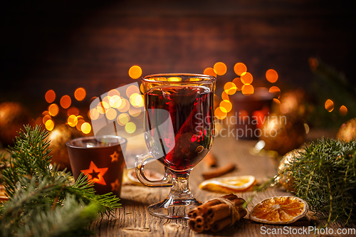 Image of Hot wine with spices