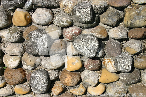 Image of Rocks in old pyramid, Mexico