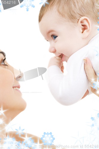 Image of baby and mama