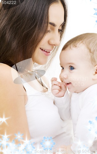 Image of baby and mama