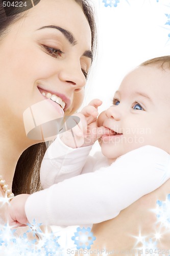 Image of baby and mama
