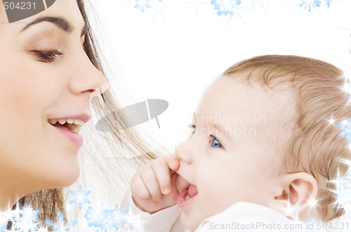 Image of baby and mama