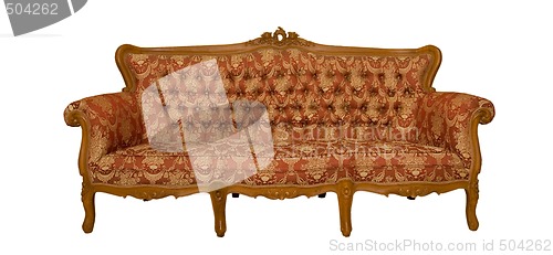 Image of Teak Wood Sofa