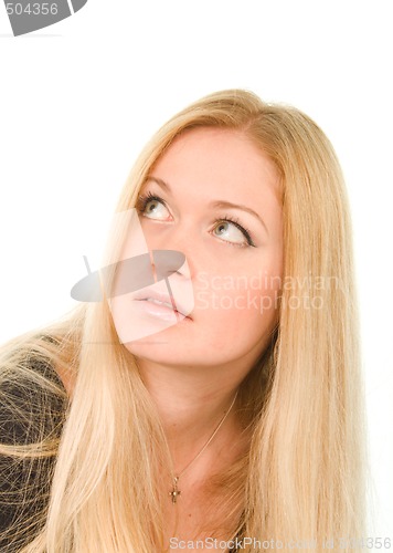 Image of pretty blond woman