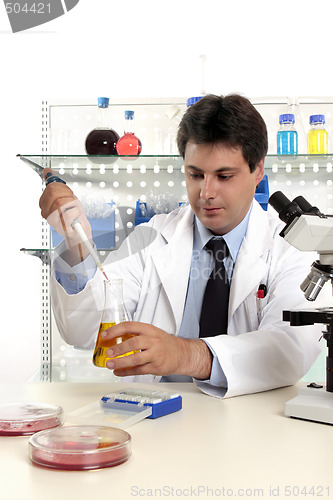 Image of Laboratory pharmaceutical research