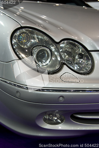 Image of Headlight of car