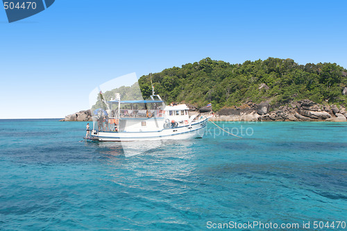 Image of Similan Islands in Thailand.