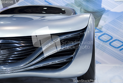 Image of Futuristic concept car