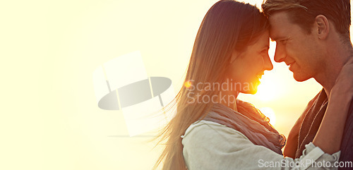 Image of Theres nothing like young love. Shot of a young couple enjoying a romantic moment at the beach.
