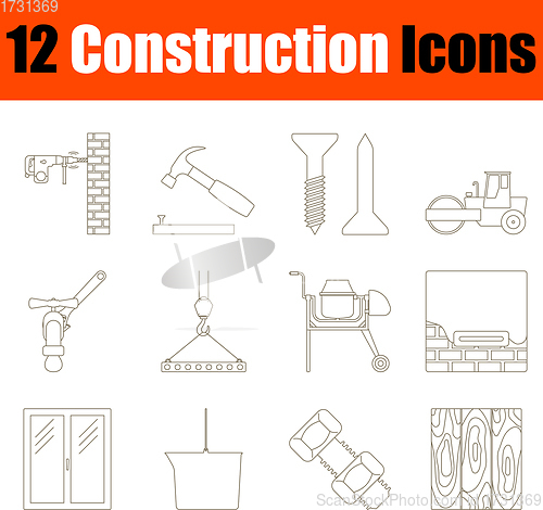 Image of Construction Icon Set