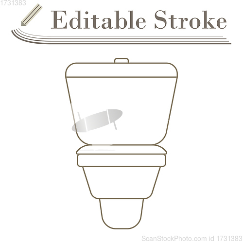 Image of Toilet Bowl Icon