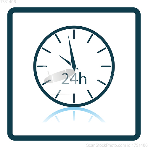 Image of 24 Hours Clock Icon