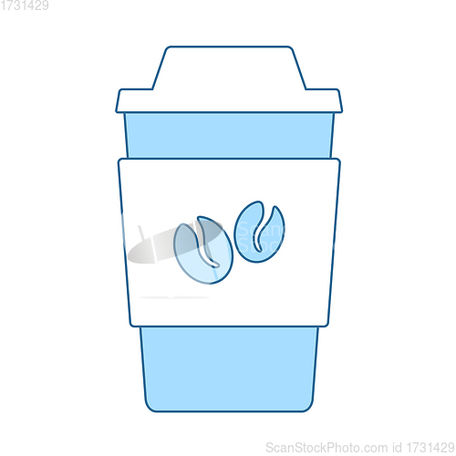 Image of Outdoor Paper Cofee Cup Icon