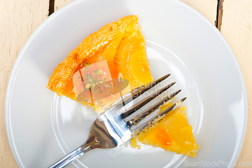 Image of fresh pears pie dessert cake