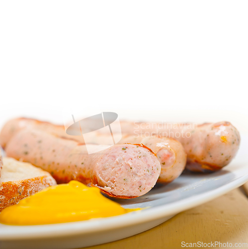 Image of traditional German wurstel sausages
