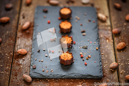 Image of Fine chocolate pralines