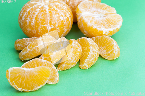 Image of delicious tangerines or orange