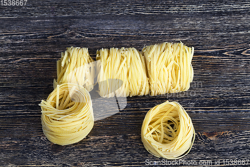 Image of wheat flour noodles