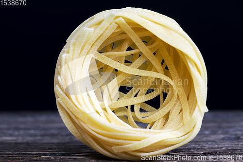 Image of noodle from wheat flour