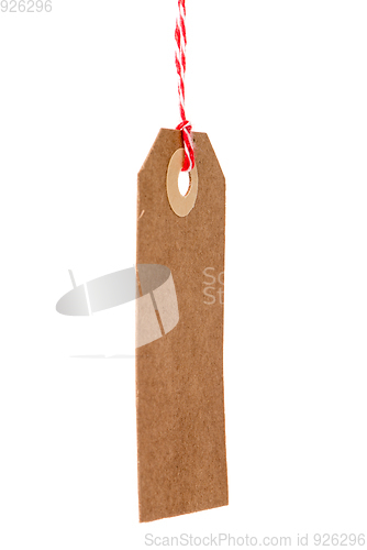 Image of Recycled paper tag