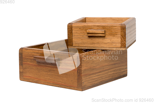 Image of Small wooden boxes